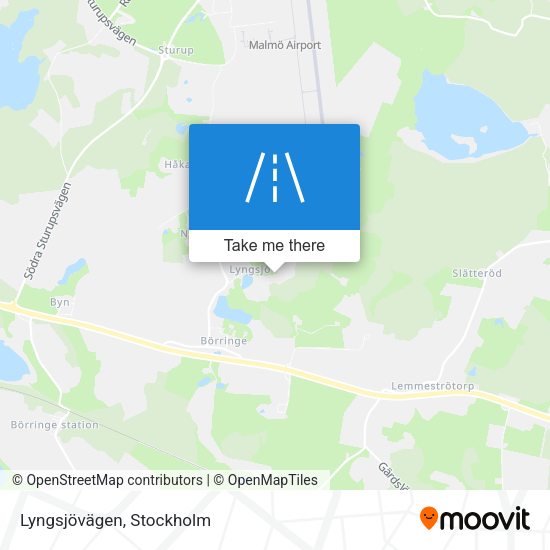 Lyngsjövägen map
