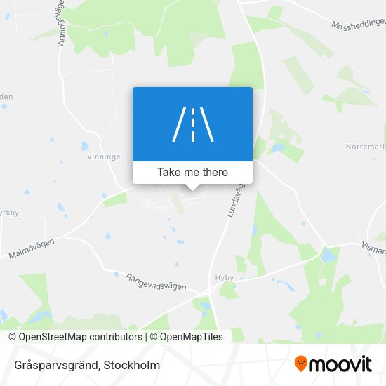 Gråsparvsgränd map