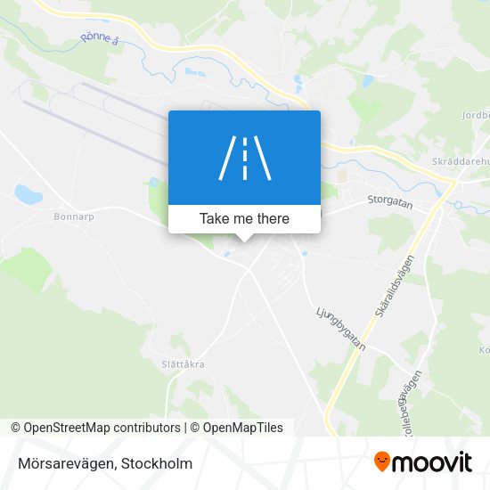 Mörsarevägen map