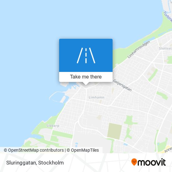 Sluringgatan map