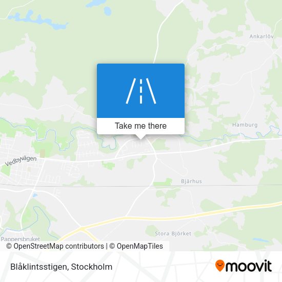 Blåklintsstigen map