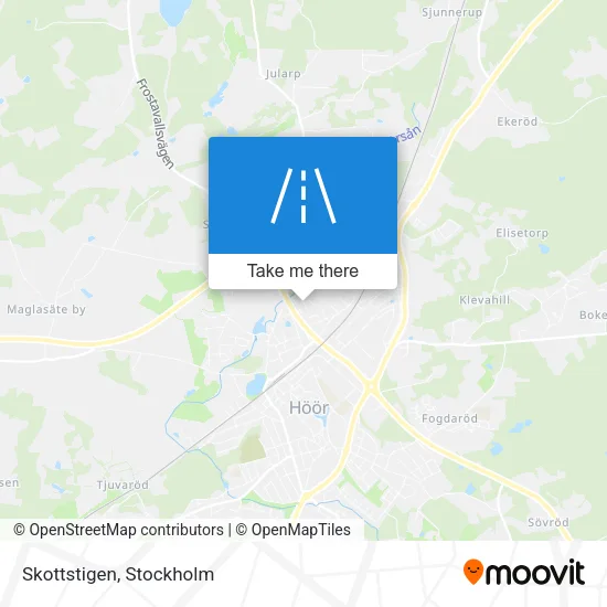 Skottstigen map