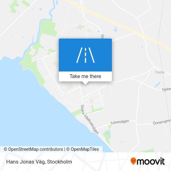 Hans Jonas Väg map