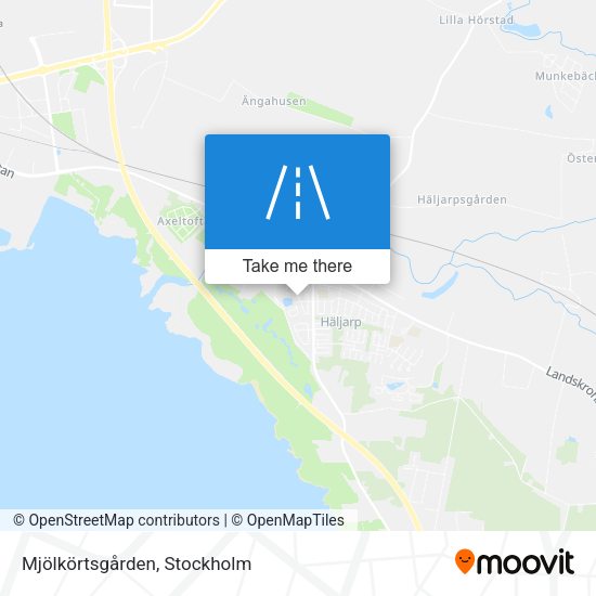 Mjölkörtsgården map