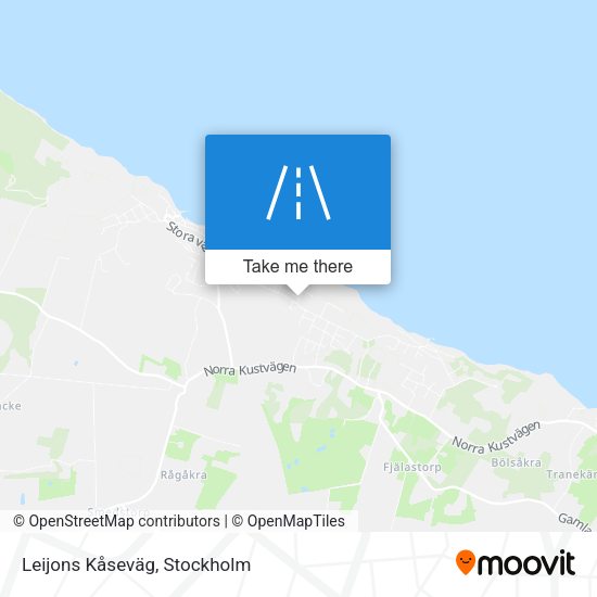 Leijons Kåseväg map