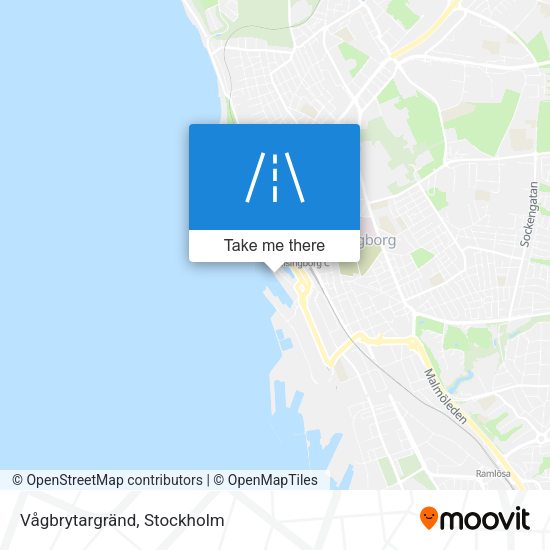 Vågbrytargränd map