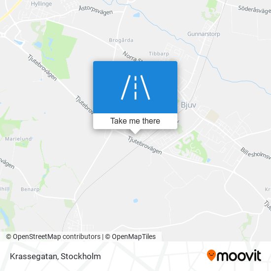 Krassegatan map