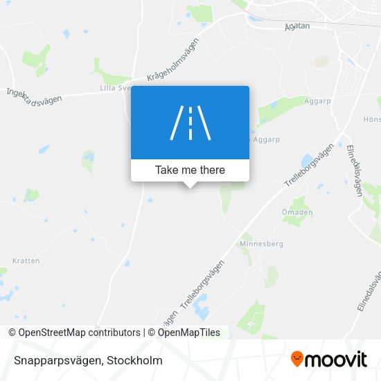Snapparpsvägen map