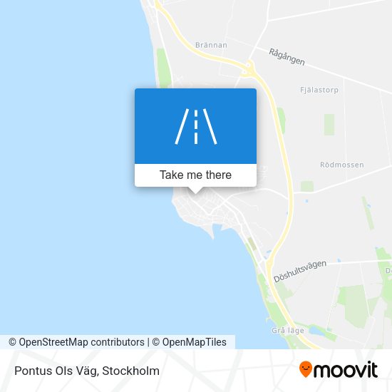 Pontus Ols Väg map