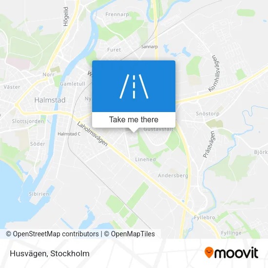 Husvägen map