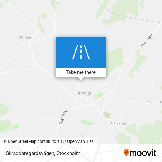 Skräddaregårdsvägen map