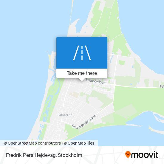 Fredrik Pers Hejdeväg map