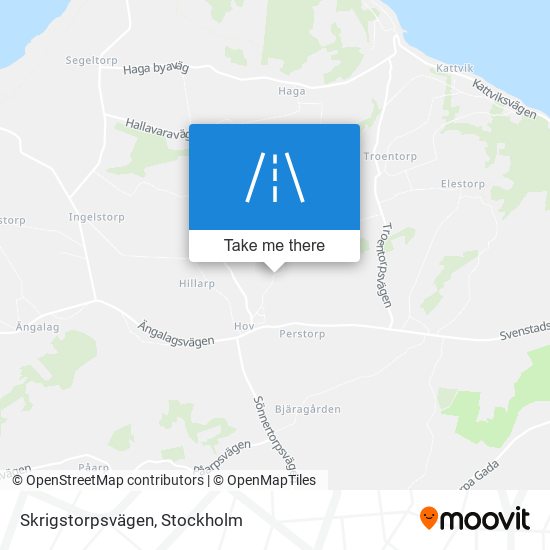 Skrigstorpsvägen map