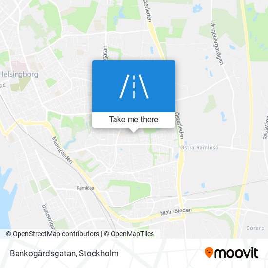 Bankogårdsgatan map