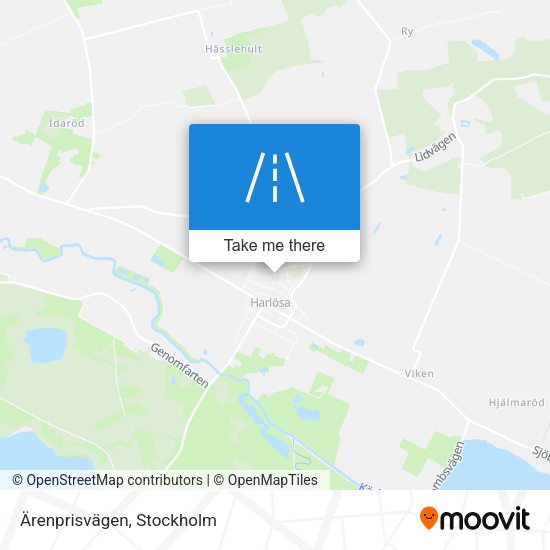Ärenprisvägen map