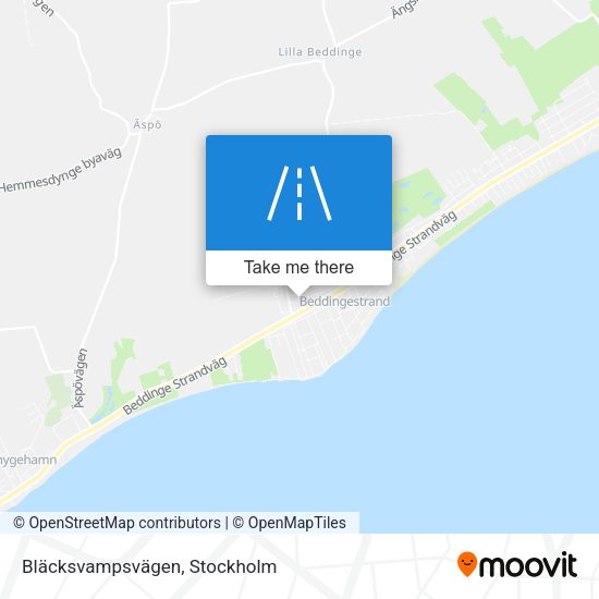 Bläcksvampsvägen map