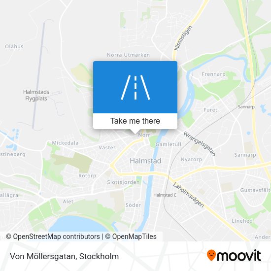 Von Möllersgatan map