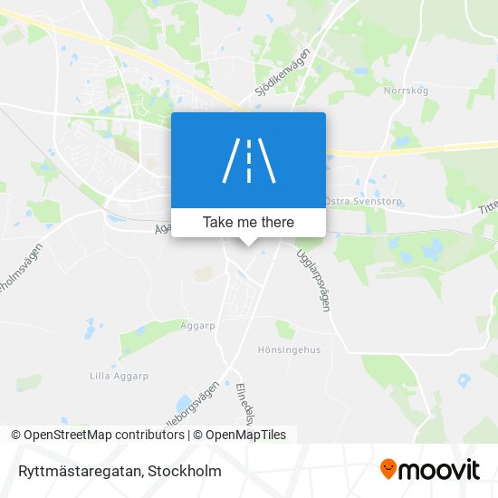 Ryttmästaregatan map