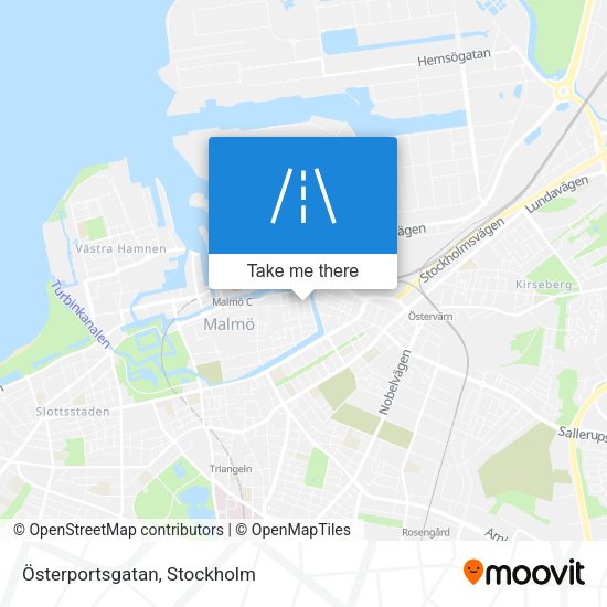 Österportsgatan map