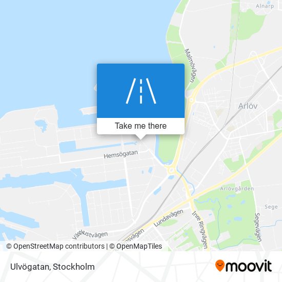 Ulvögatan map