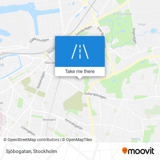 Sjöbogatan map