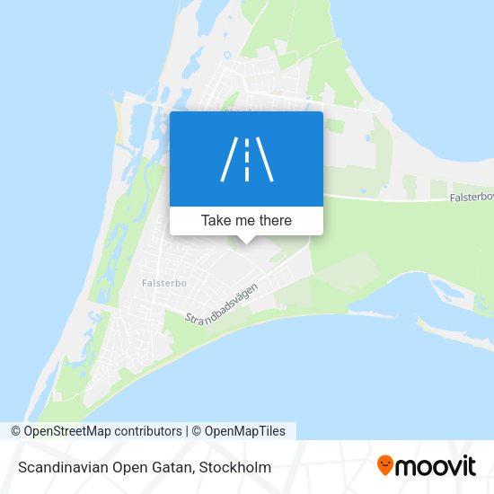Scandinavian Open Gatan map