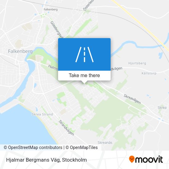 Hjalmar Bergmans Väg map