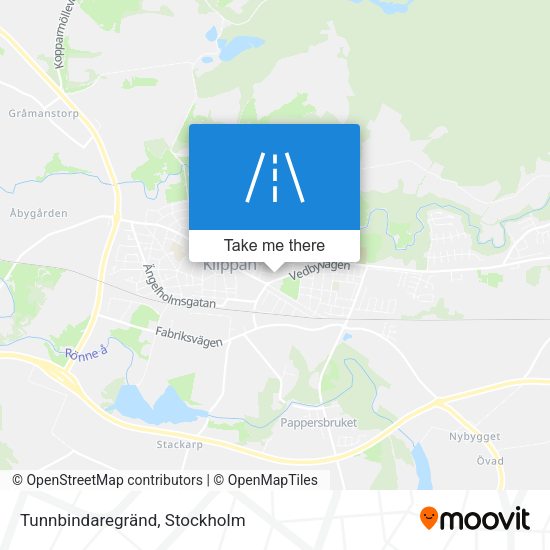 Tunnbindaregränd map
