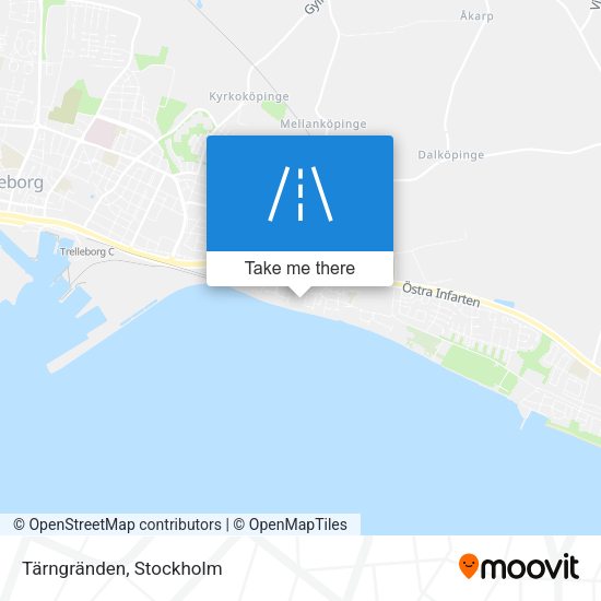 Tärngränden map