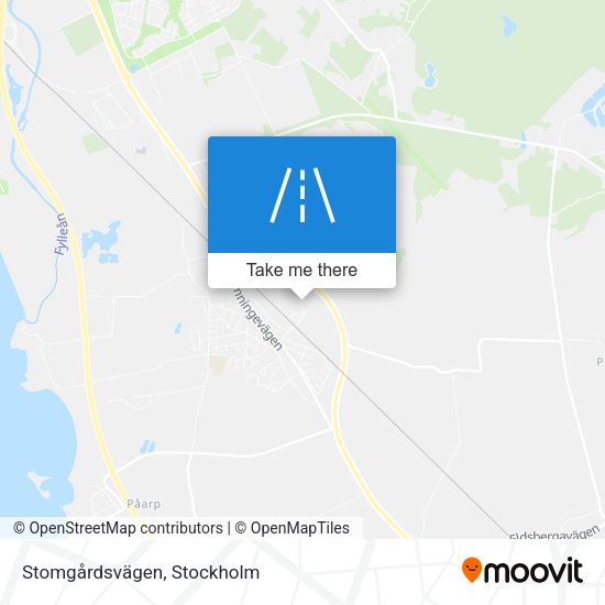 Stomgårdsvägen map