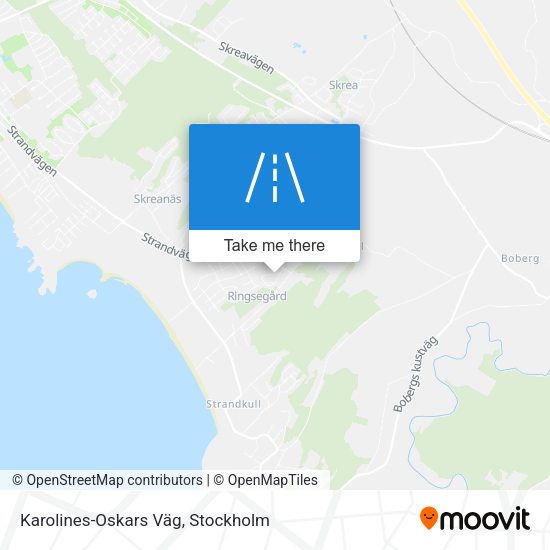 Karolines-Oskars Väg map