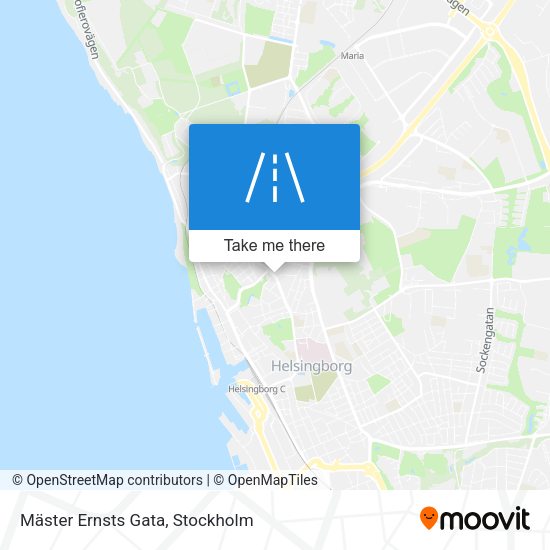 Mäster Ernsts Gata map