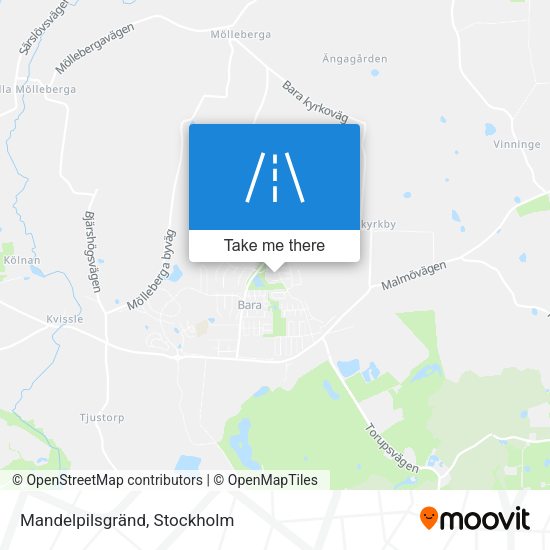 Mandelpilsgränd map