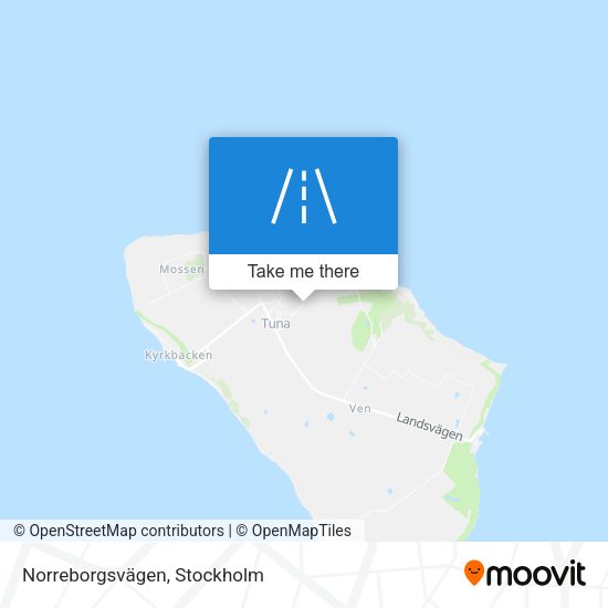 Norreborgsvägen map