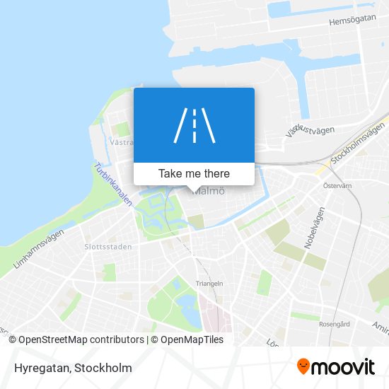 Hyregatan map