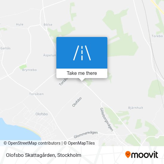 Olofsbo Skattagården map