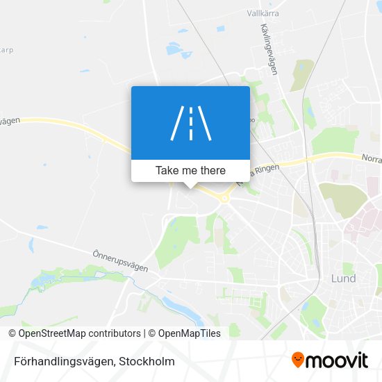 Förhandlingsvägen map