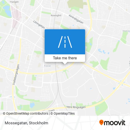 Mossegatan map