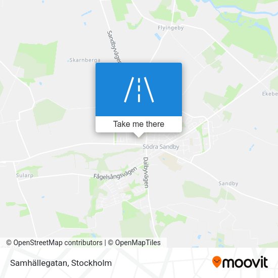 Samhällegatan map
