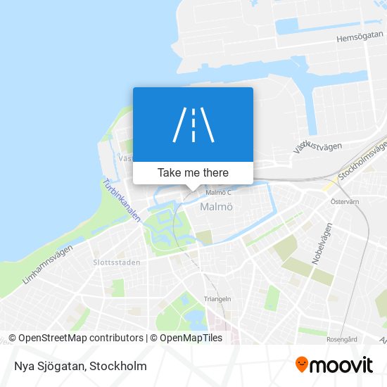 Nya Sjögatan map