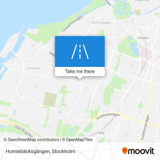 Humlebäcksgången map
