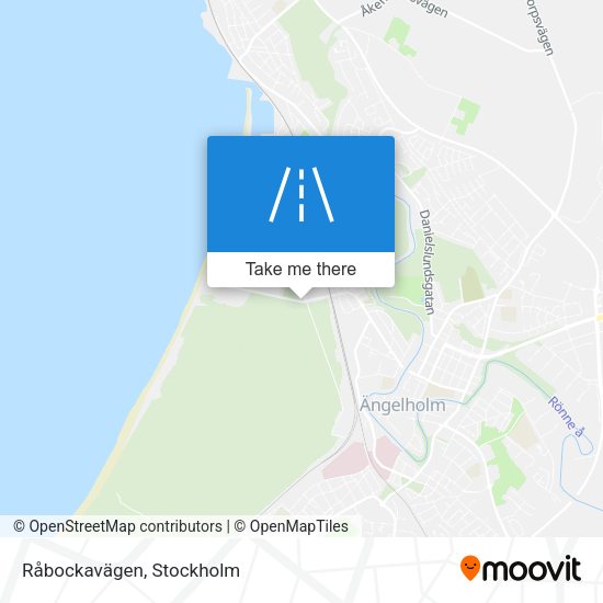 Råbockavägen map
