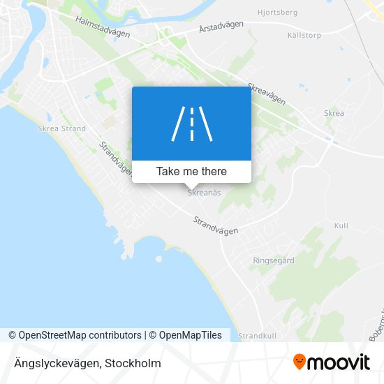 Ängslyckevägen map