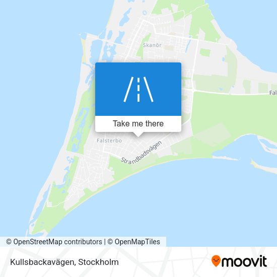 Kullsbackavägen map