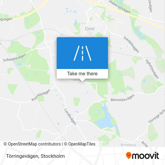 Törringevägen map