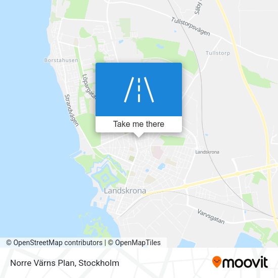 Norre Värns Plan map