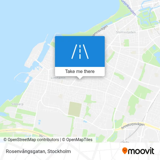 Rosenvångsgatan map