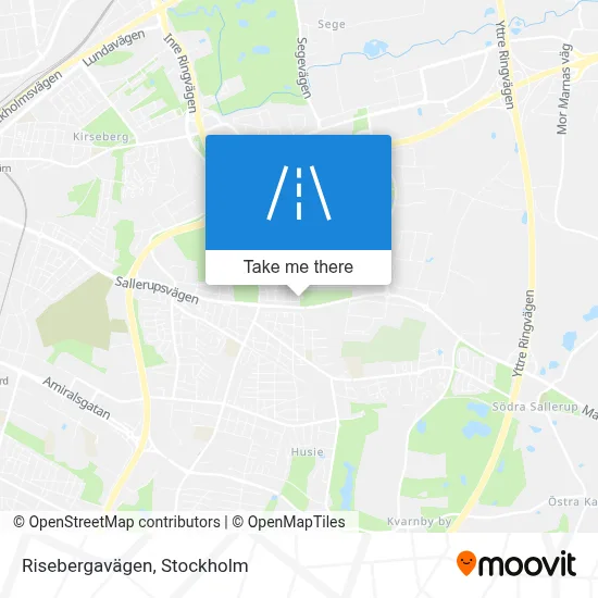Risebergavägen map