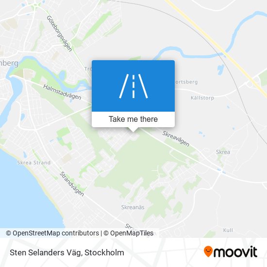 Sten Selanders Väg map