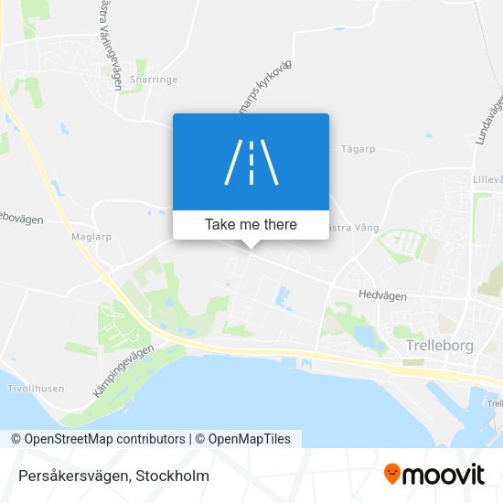 Persåkersvägen map